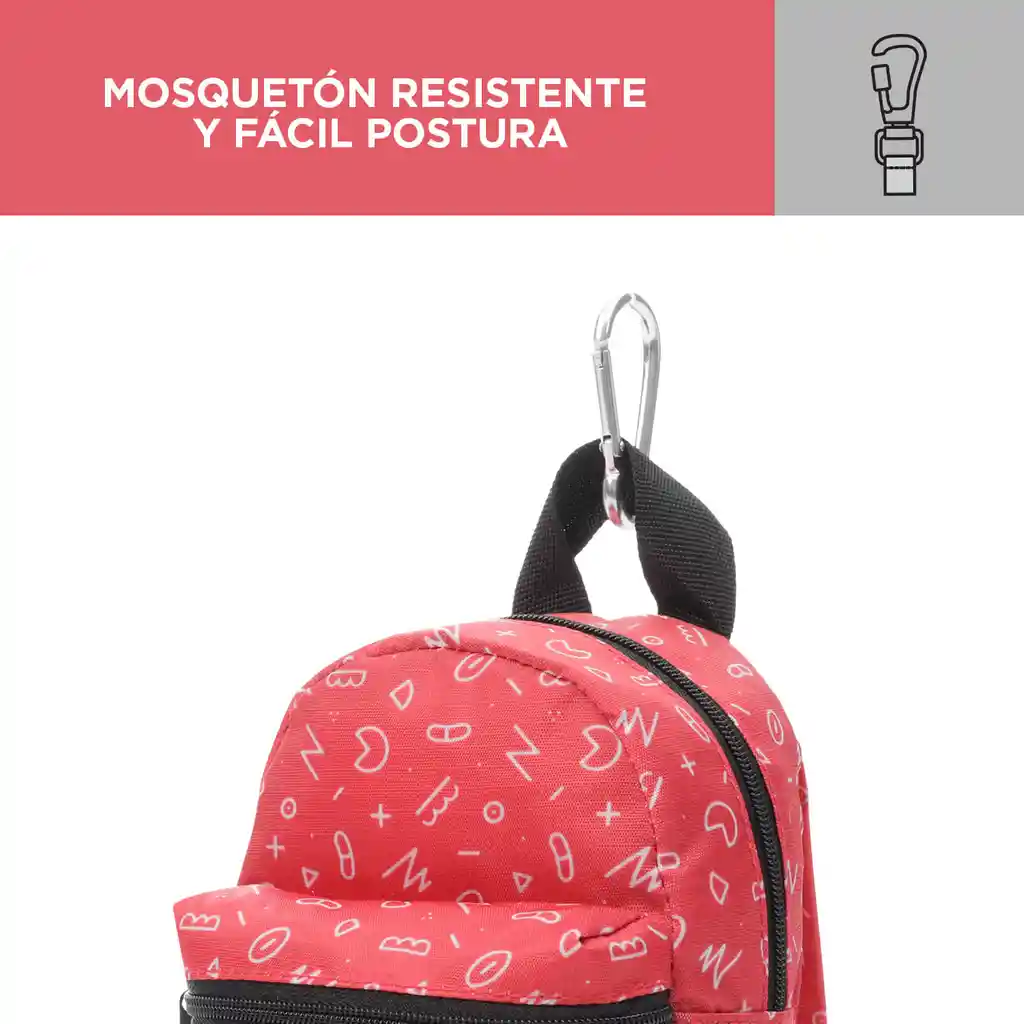 Totto Pets Morral Mini Para Snacks Gary Rojo