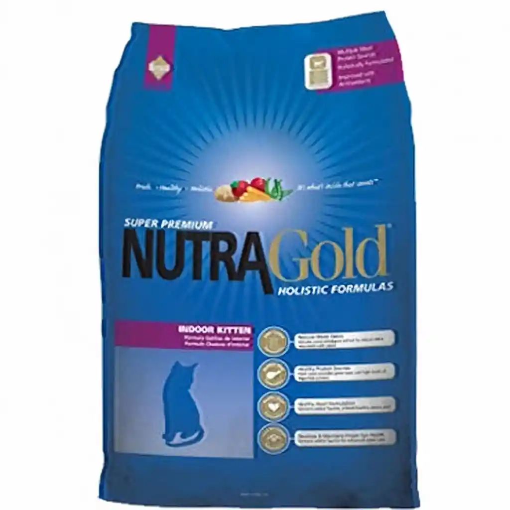 Alimento Para Gato NutraGold Indoor Kitten 3 Kg