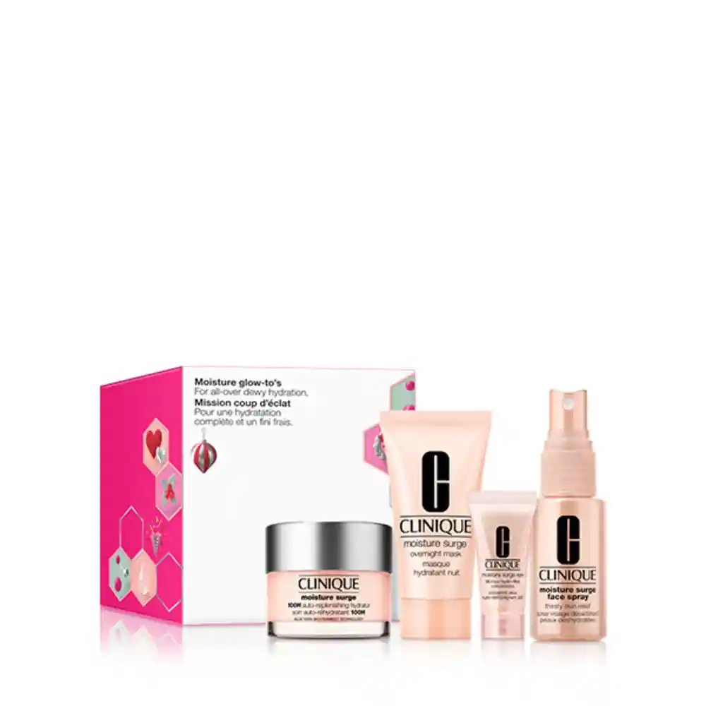 Clinique Set de Hidratación Moisture Glow To'S
