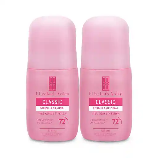 Desodorante Elizabeth Arden Classic 72 Hrs Roll On Tubo X