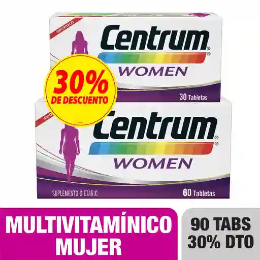 Oferta Centrum Women+ 60 Precio Especial