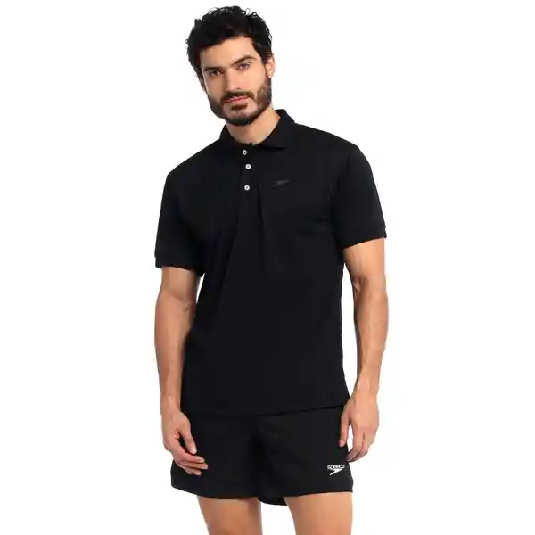 Camiseta Deportiva Tipo Polo Vanquisher Hombre Talla L Speedo