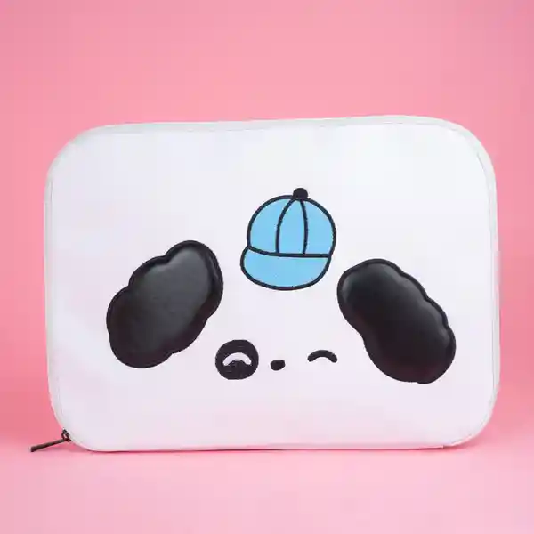 Funda Para Laptop Serie Doggie Power Blanco Miniso