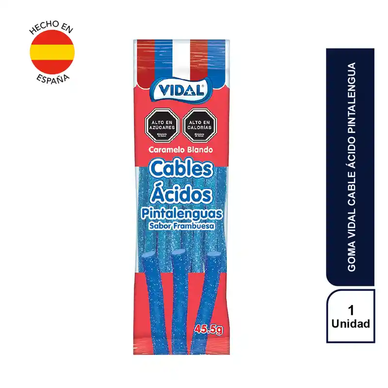Vidal Dulce Cable Ácido Pintalengua