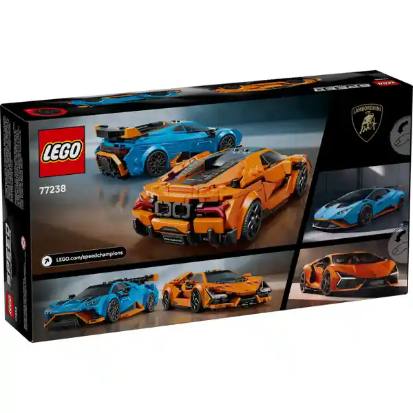 Set Construcción Lamborghini Revuelto y Huracán Sto Lego