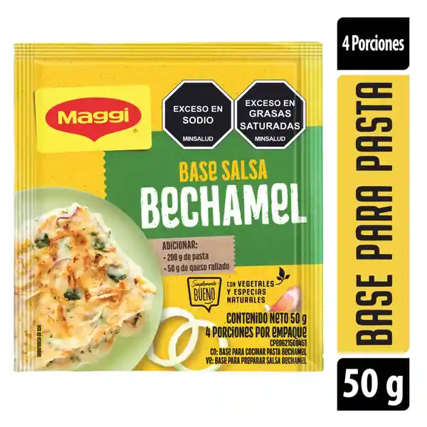 Salsa MAGGI para pasta Bechamel x 50g