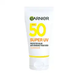 Garnier Super UV Protector Solar Anti Manchas Toque Seco FPS50