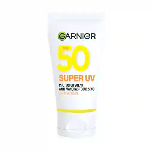 Garnier Super UV Protector Solar Anti Manchas Toque Seco FPS50