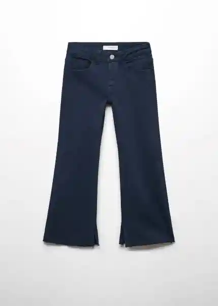 Jean Flare 6 Navy Talla 08 Niñas Mango