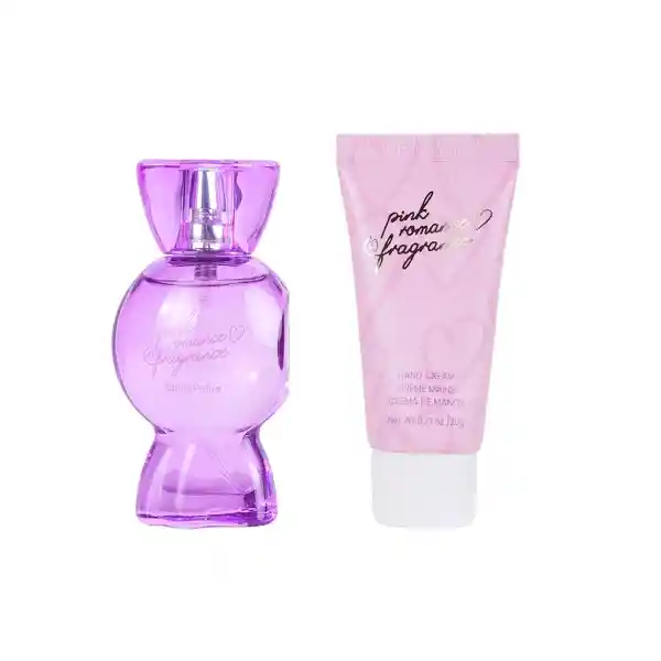 Set de Regalo Perfume y Crema Corporal Pink Romance Lilac Miniso