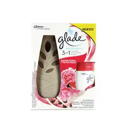 Glade Ambientador Automático Alegría Floral y Frutos Rojos 3 en 1