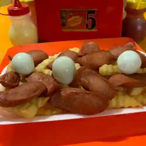 Salchipapa Especial