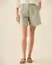 Bermuda Short Verde Hibernal Claro Talla 6 653G001 Esprit