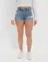 Short Mujer Azul Talla 0 400381333696 American Eagle