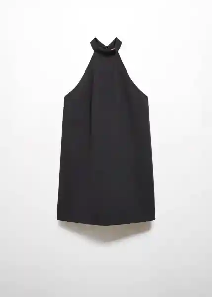 Vestido Bobiet Negro Talla XL Mujer Mango