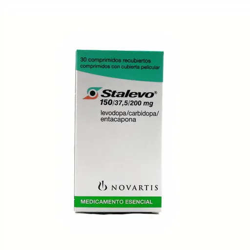 Stalevo Novartis 150/37.5/200 Mg Caja X 30 Comprimidos