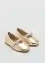 Zapatos Gigib Oro Talla 26 Niñas Mango