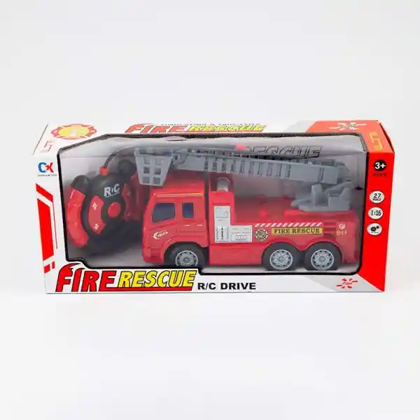 Maypa Carro Bomberos Remoto Control Rojo 39 x 11 cm