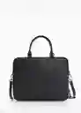 Bolso M Blacklea Negro Talla 99 Hombre Mango