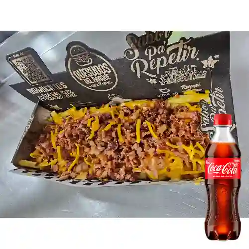 Nuevas Papas Tocineta Crunch +Cocacola Org 400ml