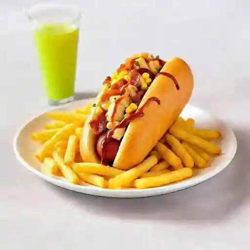 Perra martinista con papas