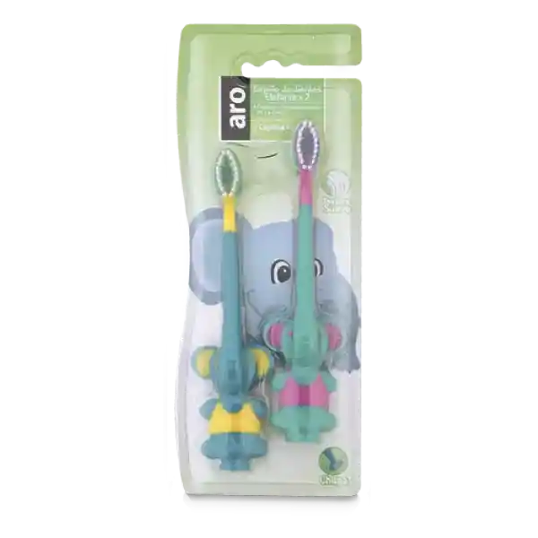 Aro Cepillo Dental Niños Elefante
