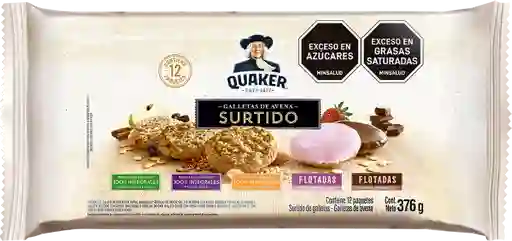 Quaker Galletas Avena Surtidas 30 g