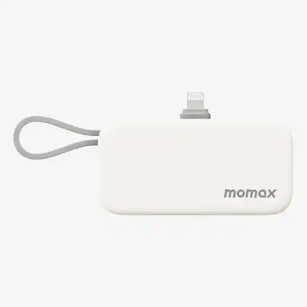 Momax Batería Ligera Lightning Blanco 5000mah