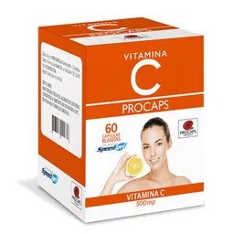 Vitamina C Procaps 500 Mg 60 Apsulas Pc