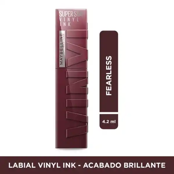 Labial Maybelline Superstay Vinyl Ink Fearless