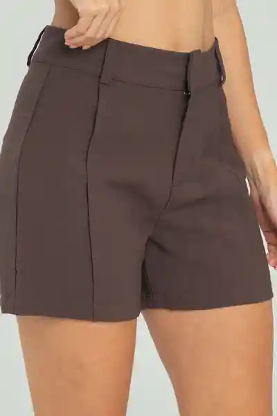 Short Khaynne Color Café Puro Talla 10 Ragged