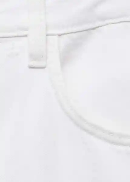Jean Danila Blanco Talla 36 Mujer Mango