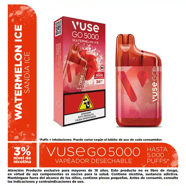 Vuse Go 5000 Watermelon Ice