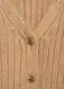 Cárdigan Yuki Camel Talla S Mujer Mango