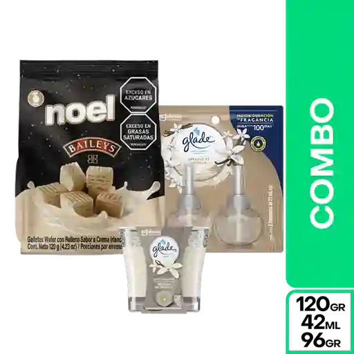 Combo Mamá Galleta Noel Baileys + Ambientador Abrazo de Vainilla