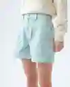  Short Mujer Azul Talla 12 652E000 AMERICANINO 