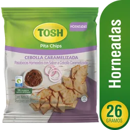 Tosh Pasabocas Pita Chips Cebolla Caramelizada