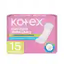 Protector Cuidado Avanzado Kotex Indicador de Cambio 15 Und