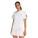 Adidas Camiseta Club Tee Para Tenis de Mujer Blanco Talla M