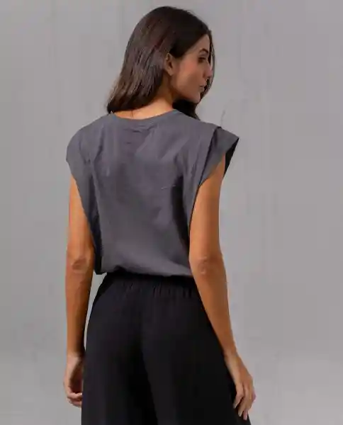 Camiseta Mujer Gris Eiffel Oscuro Talla M 64572 Rifle