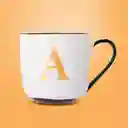 Taza de Cerámica Negra 430 mL Serie Miniso