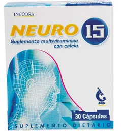 Neuro 15 Capsulas Suplemento Calcio