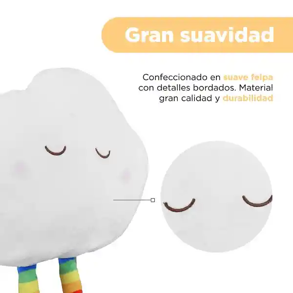 Peluche Nube Serie Rainbow Miniso