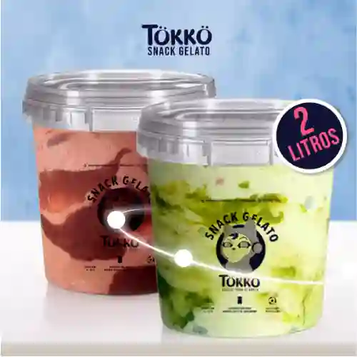 2 Litros de Gelato - Pack Estrella