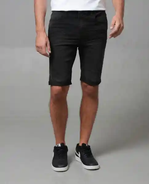 Bermuda Hombre Negro Talla 34 153G004_NEG194007 Rifle