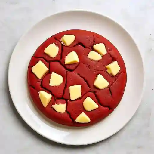 Galleta de Red Velvet y Chocolate Blanco