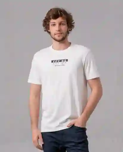Camiseta Hombre Crudo L 109F112_CRU110605 Rifle