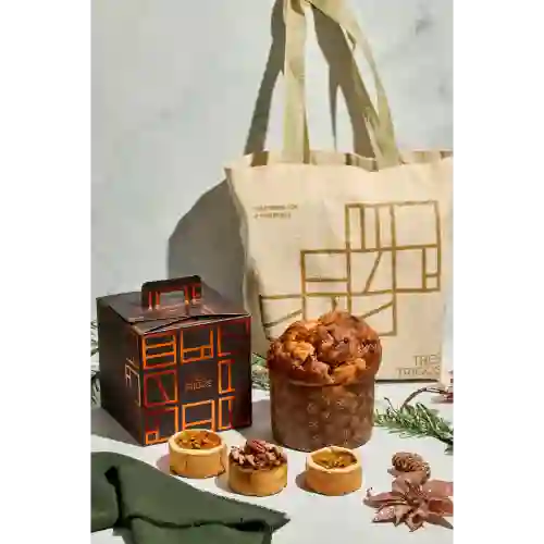 Kit Panettone +3 Pie+ Tote Bag