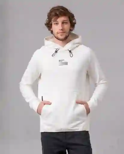 Buzo Hombre Crudo Marfil Claro Talla XL 90205 Rifle