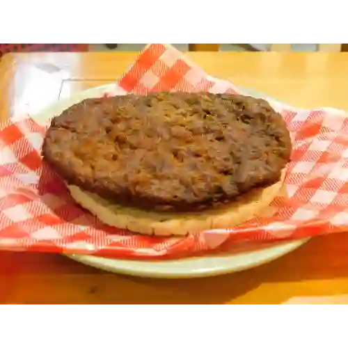 Arepa con Torta de Carne